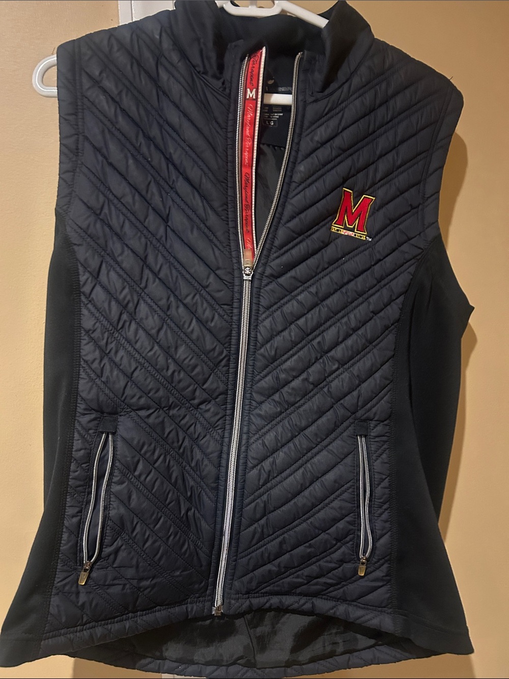 Quilted Black Women's Vest